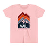 Vail, Colorado Youth Shirt - Retro Mountain Vail Kid's T-Shirt