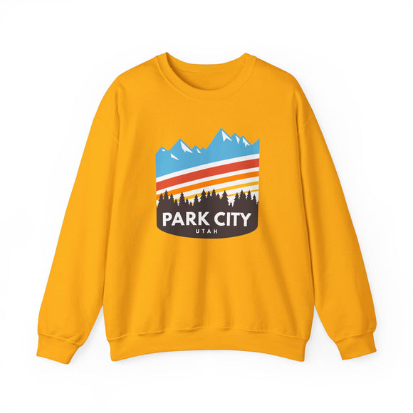 Park City, Utah Sweatshirt - Unisex Retro Crewneck Park City Sweatshirt