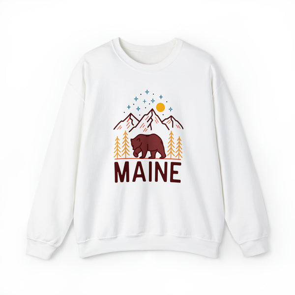 Maine Sweatshirt - Unisex Maine Crewneck Sweatshirt