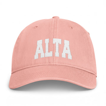 Buy peachy Alta, Utah Washed Baseball Cap - Vintage Coastal Comfort Colors