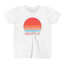 Seattle, Washington Youth Shirt - Retro 80s Seattle Kid's T-Shirt-1