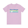 San Diego, California T Shirt - Sailboat Graphic Tee