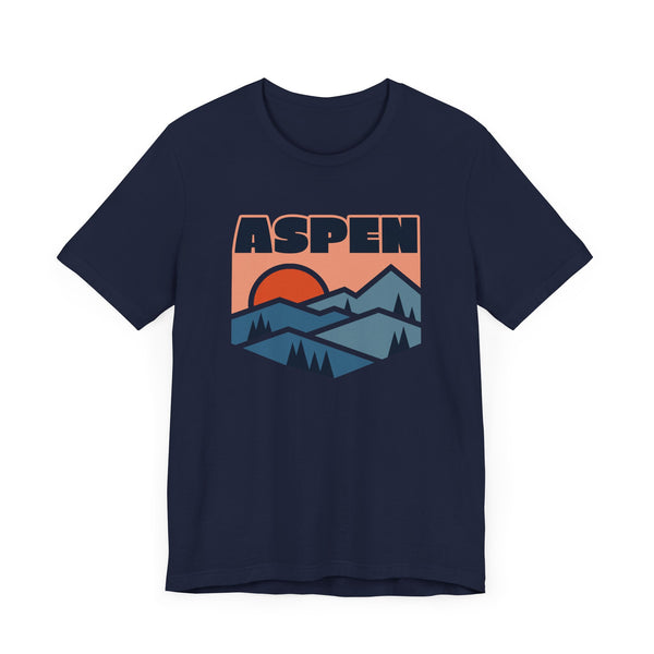 Aspen, Colorado T Shirt - Retro Graphic Tee