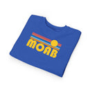 Moab, Utah Toddler Sweatshirt - Retro Sun Moab Toddler Crewneck Sweatshirt-11