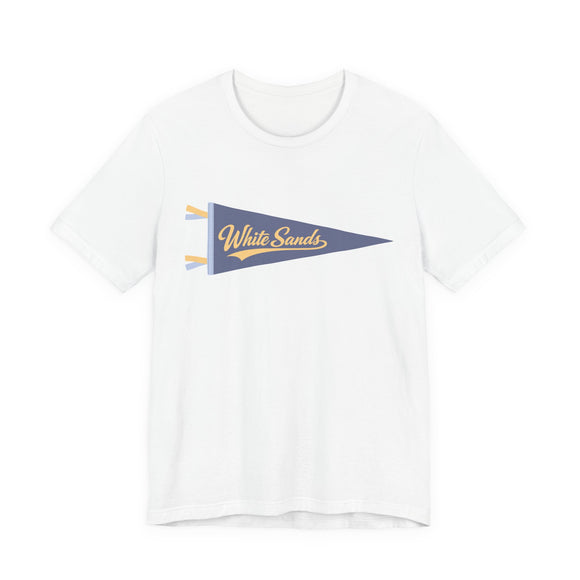 White Sands National Park Pennant T-Shirt — Vintage Camp Flag Tee