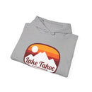 Lake Tahoe, California Hoodie - Retro Ombre Unisex Lake Tahoe Hoodie Sweatshirt-14