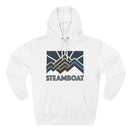 Steamboat, Colorado Hoodie - Retro Mountain Unisex Sweatshirt-2