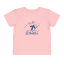 Whistler, Canada Toddler Graphic Tee Vintage Ski - Kids Whistler T-Shirt-4