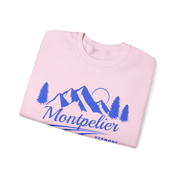 Montpelier, Vermont Sweatshirt - Unisex Mountain Montpelier Sweatshirt