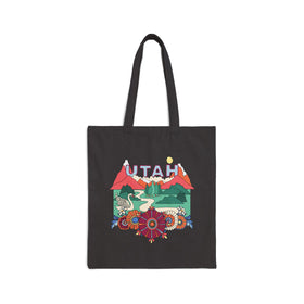Utah Cotton Canvas Tote Bag - 15