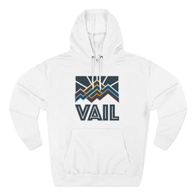 Vail, Colorado Hoodie - Retro Mountain Unisex Sweatshirt - 0