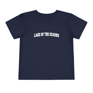 Buy navy Lake of the Ozarks, Missouri Toddler Graphic Tee - Kids Lake of the Ozarks Vacation T-Shirt