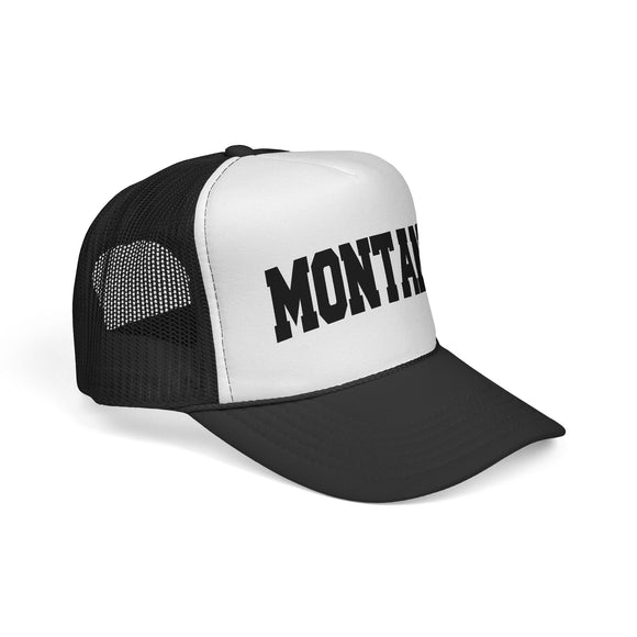 Montana Retro Collegiate Style Trucker Hat