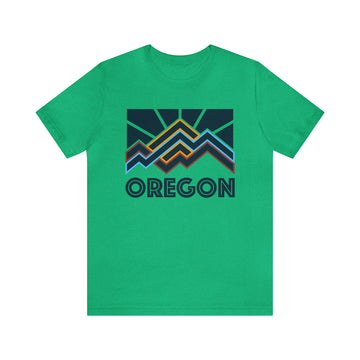 Oregon T-Shirt - Retro Unisex Oregon Shirt - 0