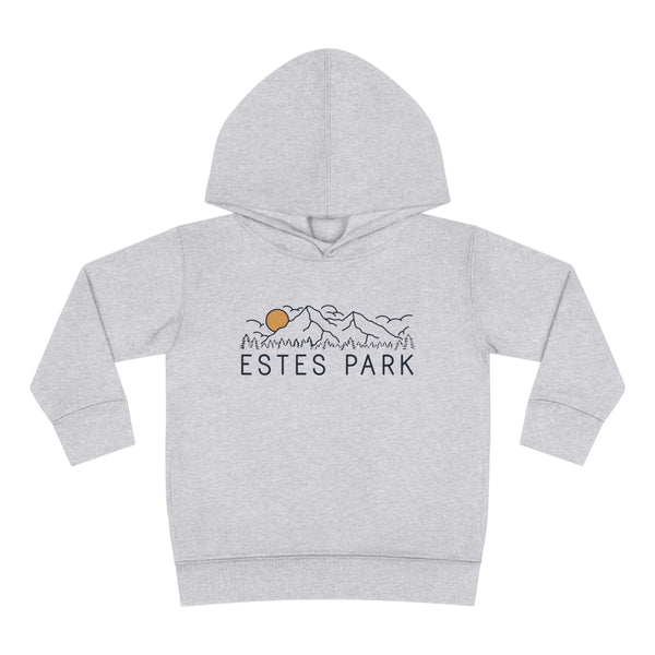 Estes Park, Colorado Toddler Hoodie - Unisex Estes Park Toddler Sweatshirt