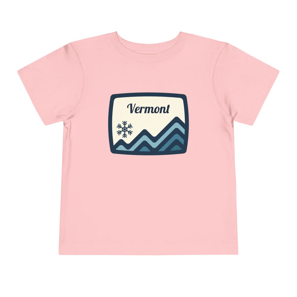 Vermont Toddler T-Shirt — Mountain Tee
