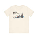 Stowe, Vermont T-Shirt - Retro Ski Mountain Gondola Unisex Stowe Shirt-4