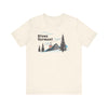 Stowe, Vermont T-Shirt - Retro Ski Mountain Gondola Unisex Stowe Shirt