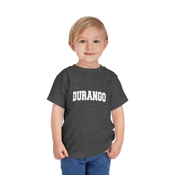 Durango, Colorado Toddler Graphic Tee - Kids Durango Vacation T-Shirt