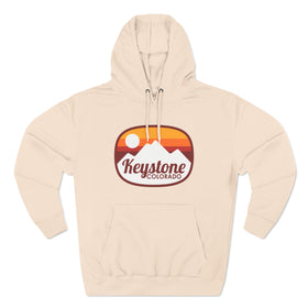 Premium Keystone, Colorado Hoodie - Retro Unisex Keystone Sweatshirt