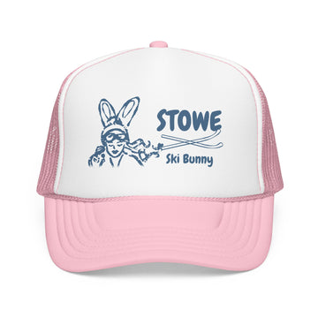 Stowe, Vermont Ski Bunny Trucker Hat