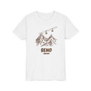 Bend, Oregon Youth T-Shirt — Vintage Gondola Ski Mountain Tee-2