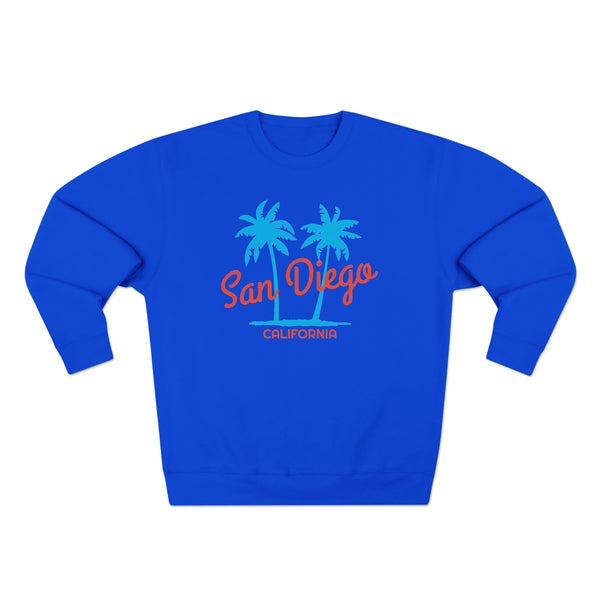 Premium San Diego, California Sweatshirt - Retro Unisex Sweatshirt