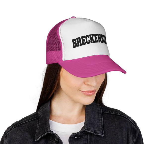 Breckenridge, Colorado Collegiate Style Trucker Hat