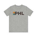 Philadelphia, Pennsylvania tee - PHL t shirt retro stripes-4