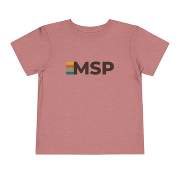 Buy heather-mauve Minneapolis, Minnesota Toddler Tee - MSP Kids T Shirt