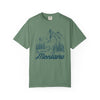 Montana Graphic Tee - Mountain Illustration Montana T Shirt
