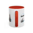 Vermont Retro Snow Skiing Mountain 11 oz Mug, Ski Lodge Decor Coffee Cup, Mountain Gondola Lover Gift, Retro Skiing Mug-7