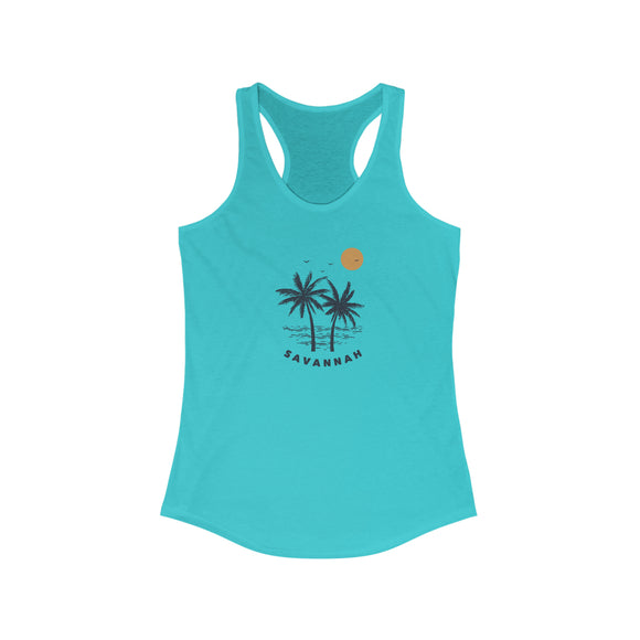 Savannah, Georgia Women's Racerback Tank Top