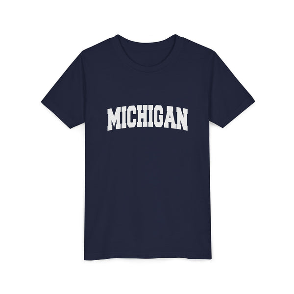 Michigan Youth Graphic Tee - Kids T Shirt