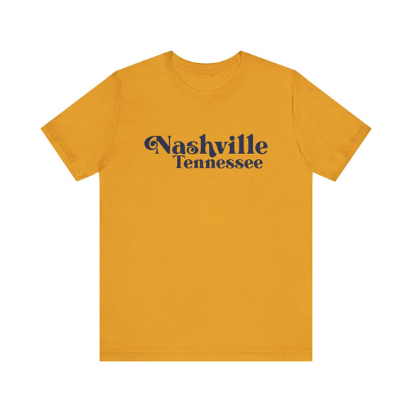 Nashville, Tennessee Graphic Tee, Casual T-Shirt, Vintage Style Shirt
