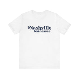 Nashville, Tennessee Graphic Tee, Casual T-Shirt, Vintage Style Shirt