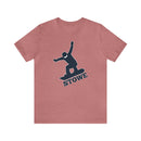 Stowe, Vermont T-Shirt - Snowboard Unisex Stowe Shirt-8