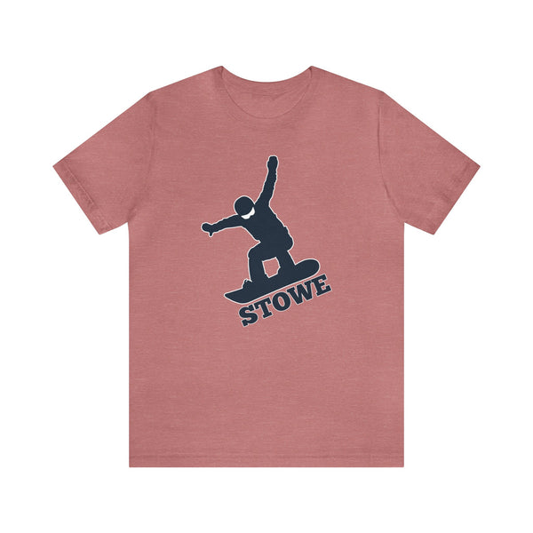 Stowe, Vermont T-Shirt - Snowboard Unisex Stowe Shirt