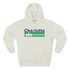 Premium Charlotte, North Carolina Hoodie - Retro Unisex Charlotte Sweatshirt