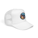 Crested Butte, Colorado Retro Ski Lift Mountain Foam Trucker Hat-9