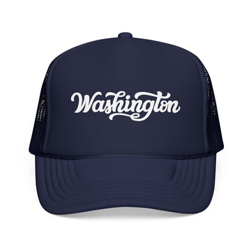 Buy dark-navy Washington Trucker Hat - Washington Cap