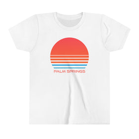 Palm Springs, California Youth Shirt - Retro 80s Palm Springs Kid's T-Shirt