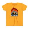 Wyoming Youth Shirt - Retro Mountain Wyoming Kid's T-Shirt
