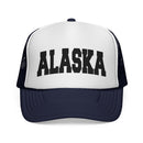 Alaska Retro Collegiate Style Trucker Hat-6