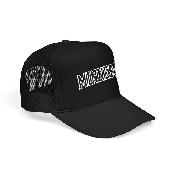 Minnesota Trucker Hat — Vintage College Foam Mesh Cap