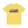 Hawaii T Shirt - Retro Jetski PWC Graphic Hawaii Tee