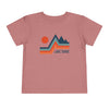 Lake Tahoe, California Toddler T-Shirt - Retro Palm Tree Toddler Lake Tahoe Shirt