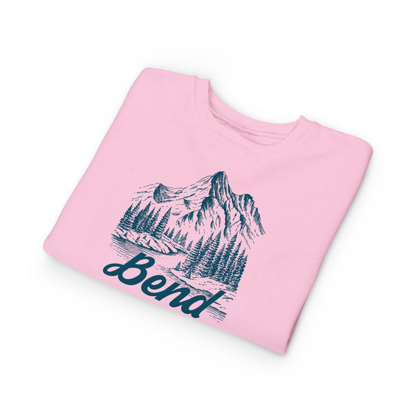 Bend, Oregon Toddler Sweatshirt - Bend Toddler Crewneck Sweatshirt