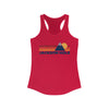Jackson Hole, Wyoming Women's Racerback Tank Top - Mountain Lover Sleeveless Shirt, Women's Jackson Hole Hiking Tank