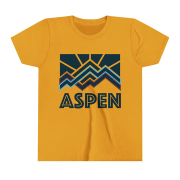 Aspen, Colorado Youth T-Shirt - Kids Aspen Shirt - 0